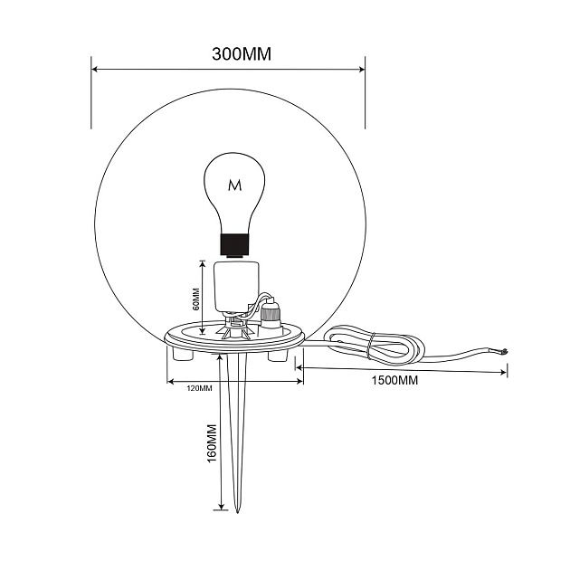 Уличный светильник Maytoni Erda O594FL-01W Фото № 2