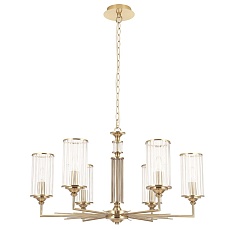 Подвесная люстра Crystal Lux Gloria SP6 Brass 5