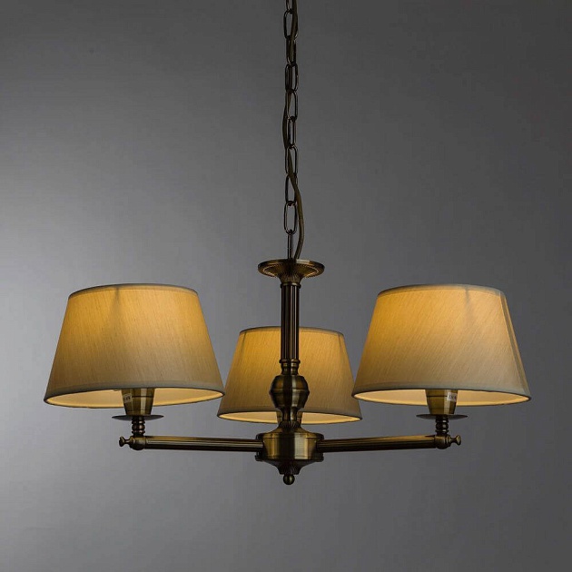 Подвесная люстра Arte Lamp York A2273LM-3AB изображение 3 Подвесная люстра Arte Lamp York A2273LM-3AB Фото № 3