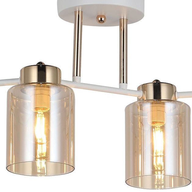 Потолочная люстра Illumico IL6111-4COU-79 WH GD изображение 2 Потолочная люстра Illumico IL6111-4COU-79 WH GD Фото № 2