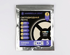 Светодиодная лента Ambrella Light 4,8W/m 60LED/m 2835SMD дневной белый 5M GS1002 3