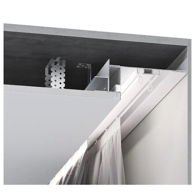 Скрытый карниз FerGipps белый M 02 УТ000001855 изображение 4 Скрытый карниз FerGipps белый M 02 УТ000001855 Фото № 4