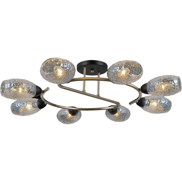 Потолочная люстра Illumico IL0300-8CSQ-79 BK AB Фото № 1