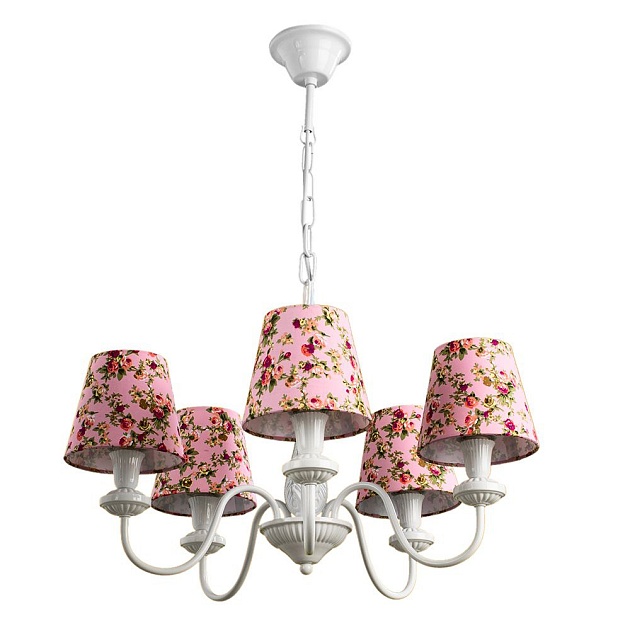 Подвесная люстра Arte Lamp Provence A9212LM-5WH Фото № 1