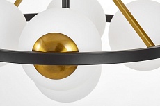 Подвесная люстра Lumina Deco Donzano LDP 8034-5 BK+WT 1