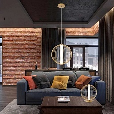 Подвесной светильник Crystal Lux SYNC SP18W LED GOLD 4