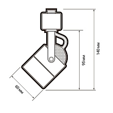 Трековый светильник Jazzway PTR 24 5037892 2
