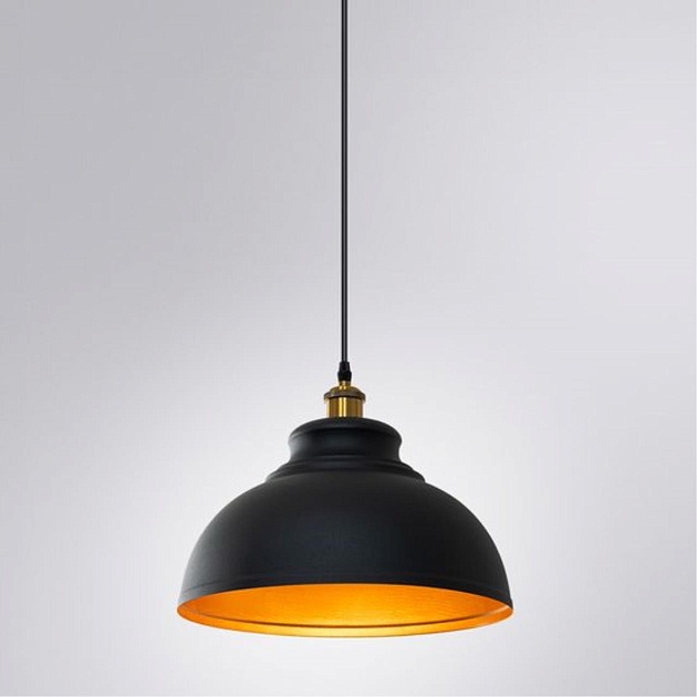 Подвесной светильник Arte Lamp Cappello A7039SP-1BK Фото № 4