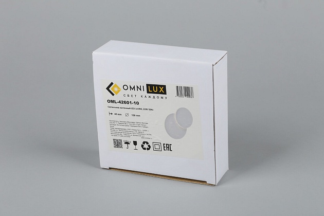Настенный светодиодный светильник Omnilux Banbury OML-42601-10 изображение 8 Настенный светодиодный светильник Omnilux Banbury OML-42601-10 Фото № 8