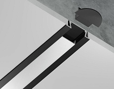 Встраиваемый профиль с рассеивателем Ambrella Illumination GP1001BK 3