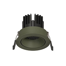 POINTS Точечный светильник DIRECT LED 220В 8Вт 4000К CRI90 50° NO-DIM пепельно-зеленый