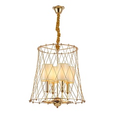 Подвесная люстра Lumina Deco Berton LDP 8013-4 F.GD