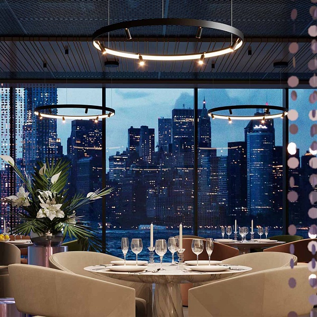 Подвесная светодиодная люстра Odeon Light Hightech Fonda 4317/93L Фото № 5