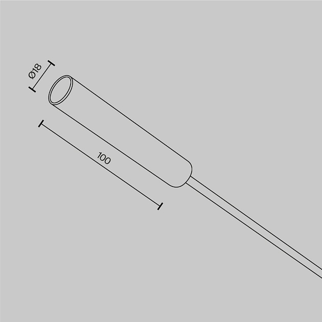 Заглушка с питанием Maytoni Technical CA003EC-BS Фото № 4