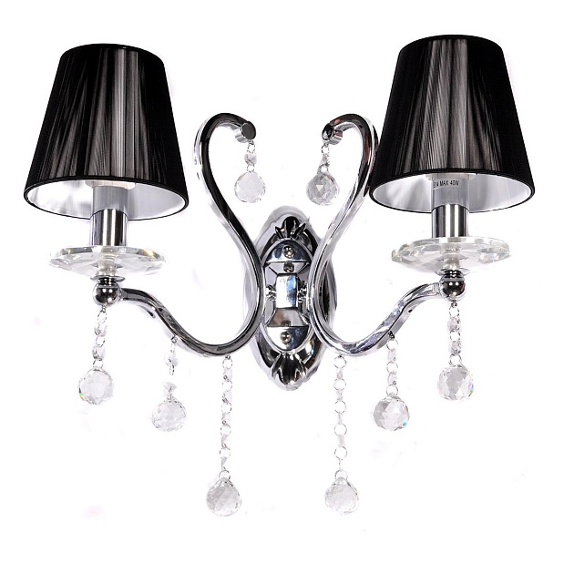Бра Lumina Deco Bellisica LDW 8033-2 BK Фото № 3