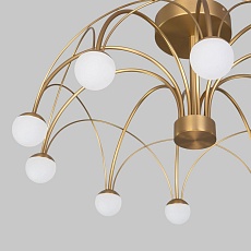 Потолочная светодиодная люстра Eurosvet Ragno 90031/10 LED золото 2