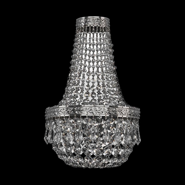 Настенный светильник Bohemia Ivele 19011B/H2/20IV Ni изображение 1 Настенный светильник Bohemia Ivele 19011B/H2/20IV Ni Фото № 1