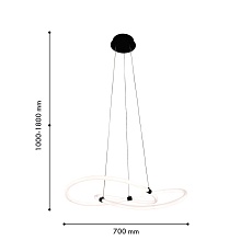 Подвесной светодиодный светильник F-Promo Vendel 4471-3P 1