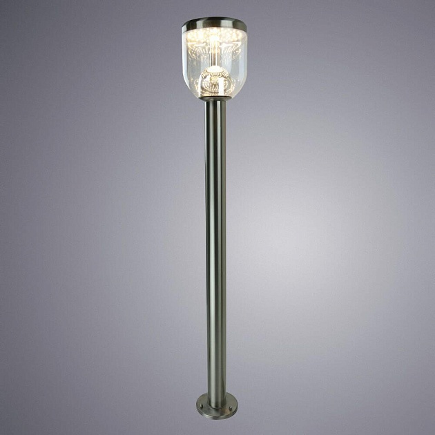 Уличный светодиодный светильник Arte Lamp Inchino A8163PA-1SS Фото № 2