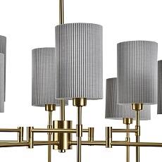 Подвесная люстра Indigo Plisse 13033/8R Brass V000537 1