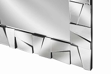 Зеркало Art Home Decor Wall A046XL 2000 CR 20х10 см Серебристый 2