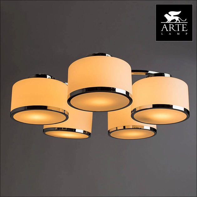 Потолочная люстра Arte Lamp Manhattan A9495PL-5CC Фото № 2