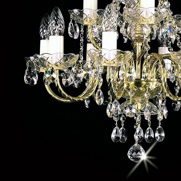 Подвесная люстра Artglass Adela XII. Full Cut CE Фото № 2