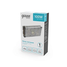 Блок питания Gauss 100W 12V IP20 BT505 4