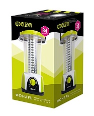 Кемпинговый светодиодный фонарь ФАZA аккумуляторный 450 лм 237х134 AccuF5-L84-gy 1