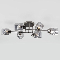 Потолочная люстра Eurosvet Hilari 30165/6 черный жемчуг 3