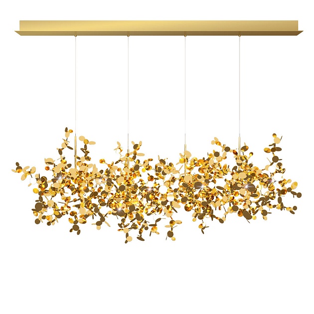 Подвесная люстра Loft IT Spark 10101/4 Gold изображение 1 Подвесная люстра Loft IT Spark 10101/4 Gold Фото № 1