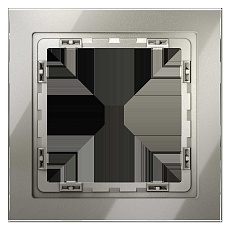 Рамка стеклянная Voltum S70 на 1 пост, (шелк, стекло) VLS110104
