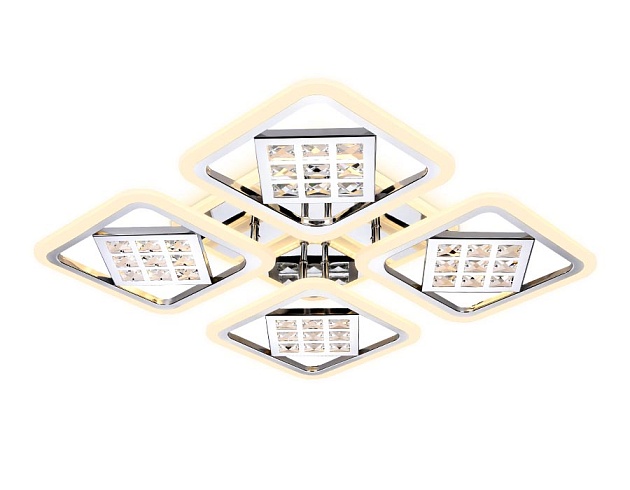 Потолочная светодиодная люстра Ambrella light Ice FA288 Фото № 3