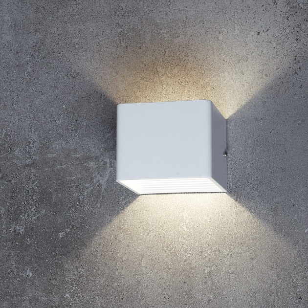 Уличный настенный светодиодный светильник Favourite Twinser 1998-1W Фото № 1