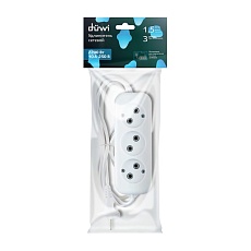 Удлинитель Duwi 3гн 1,5м б/з 32030 2 1