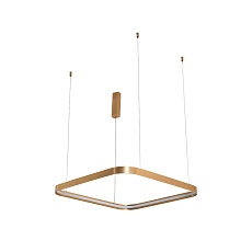 Подвесной светодиодный светильник Italline IT013-6024 gold 3000K
