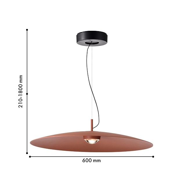 Подвесной светодиодный светильник Favourite Lars 4411-2P Фото № 2