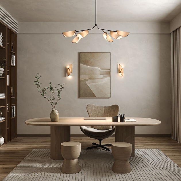 Подвесная люстра Maytoni Organic MOD225PL-06B изображение 11 Подвесная люстра Maytoni Organic MOD225PL-06B Фото № 11