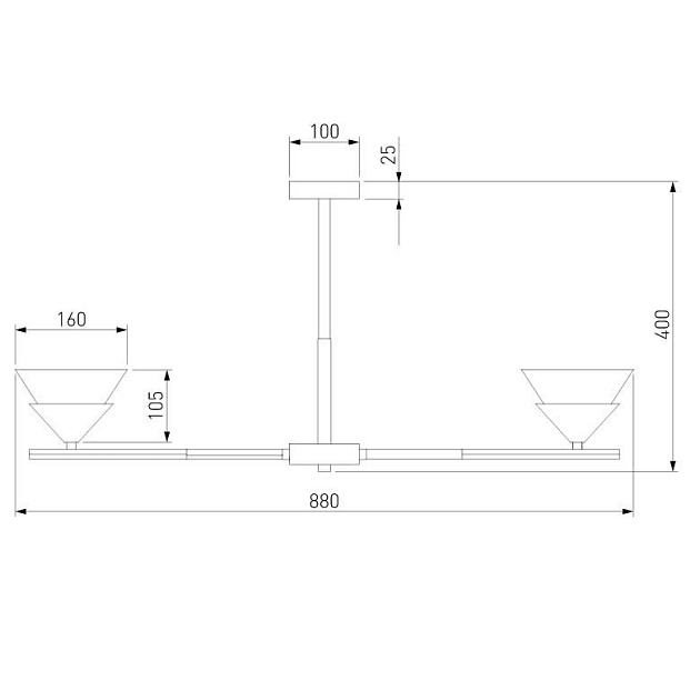 Потолочная люстра Eurosvet Rylee 70138/8 хром изображение 3 Потолочная люстра Eurosvet Rylee 70138/8 хром Фото № 3
