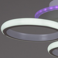 Потолочная светодиодная люстра Reluce 05855-0.3-03 WH (RGB) 4