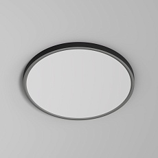 Потолочный светодиодный светильник Denkirs Thin DK6522-BK 1