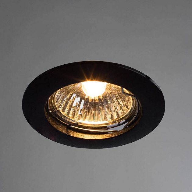 Встраиваемый светильник Arte Lamp Basic A2103PL-1BK изображение 3 Встраиваемый светильник Arte Lamp Basic A2103PL-1BK Фото № 3