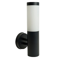 Светильник садово-парковый Feron DH041-B, Техно на стену вверх, 18W E27 230V, черный 51522