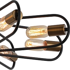 Потолочная люстра Illumico IL8253-8COU-79 BK GD 2