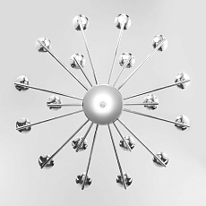 Подвесная люстра Eurosvet Cariso 60150/18 хром 3