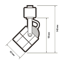 Трековый светильник Jazzway PTR 25 5037939 2