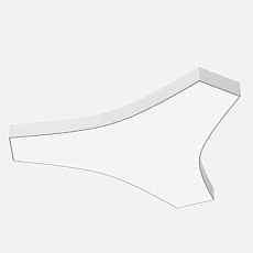 Потолочный светодиодный светильник Siled Unity 7372832