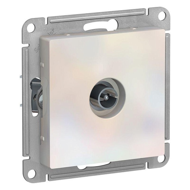 ТВ-розетка Systeme Electric AtlasDesign жемчужная ATN000493 изображение 1 ТВ-розетка Systeme Electric AtlasDesign жемчужная ATN000493 Фото № 1