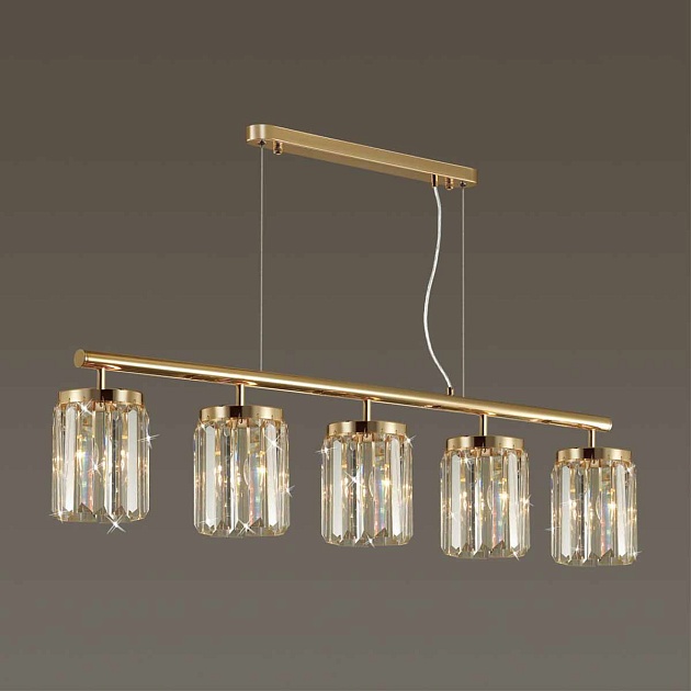 Подвесная люстра Odeon Light Classic Vassa 4987/5 изображение 4 Подвесная люстра Odeon Light Classic Vassa 4987/5 Фото № 4