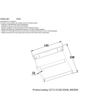 Трековый светодиодный светильник Crystal Lux CLT 0.33 002 6W BL M3000K 4